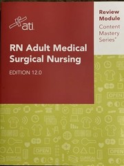 RN Adult Medical Surgical Nursing, Allissa Althoff