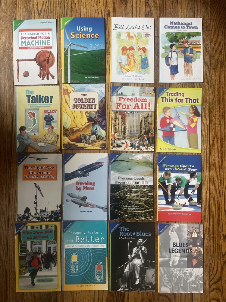 Lot Of 16 Pearson Scott Foresman Grade 5 Social Studies Language Arts Science **