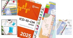 Colorful Repositionable Index Tabs for ICD-10-CM 2025 – Enhance Study Efficiency