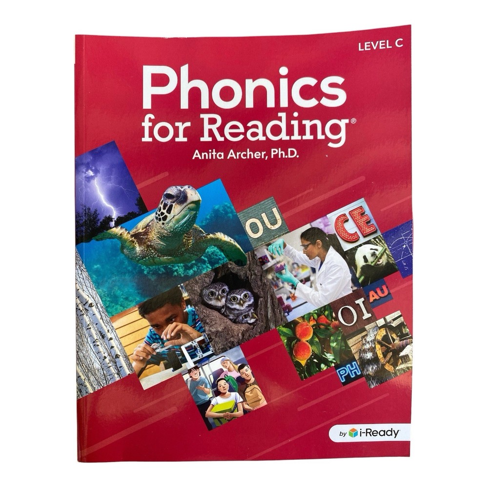 Phonics for Reading Level C Student Workbook Anita Archer i-Ready Curriculum