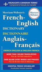 Merriam-Webster’s French-English Dictionary, Newest Edition, Mass-Market Pap…