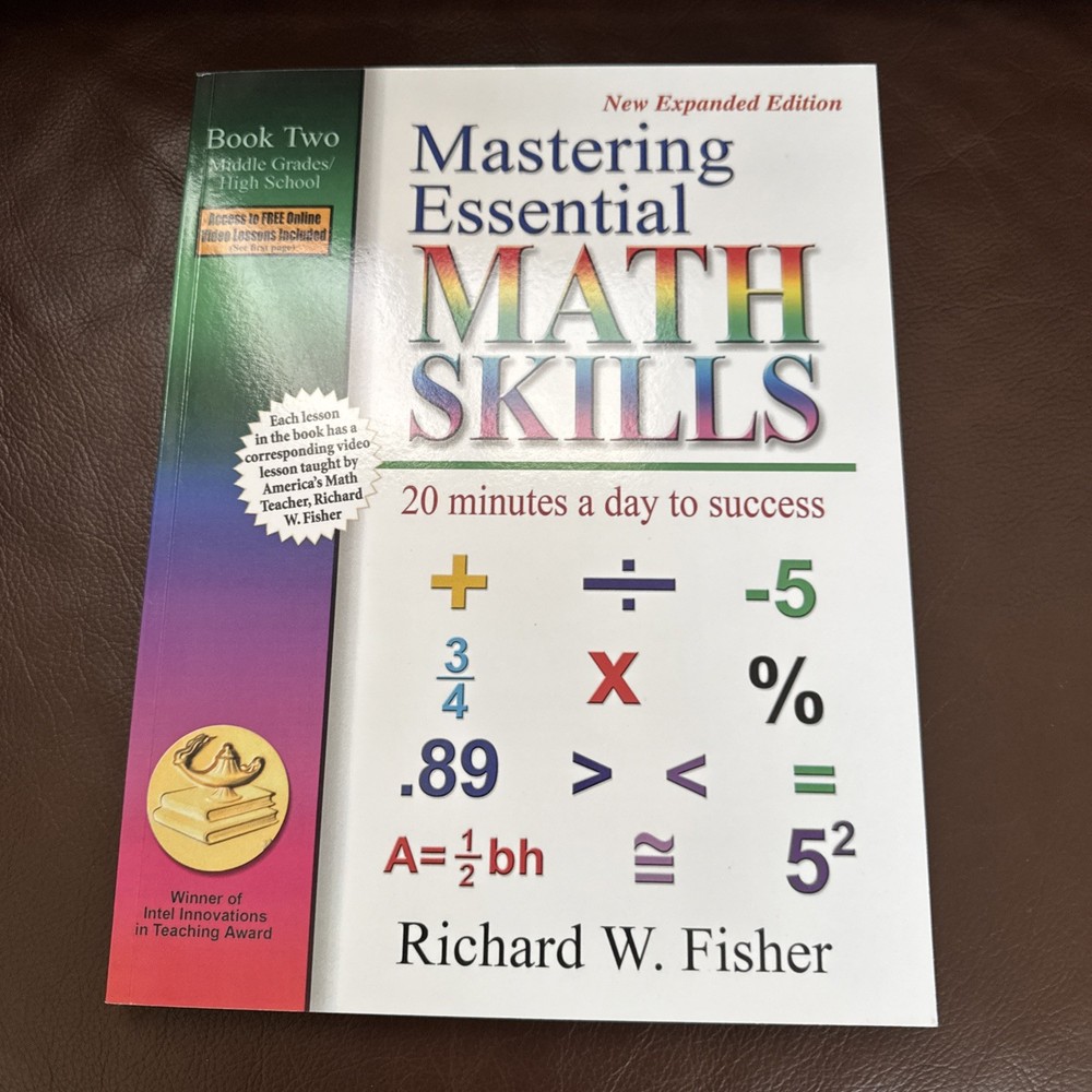 Mastering Essential Math Skills: 20 Minutes a Day to Success Book 2 ~ NEW
