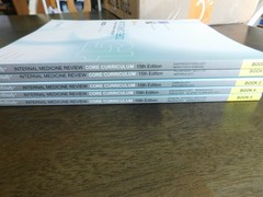 MedStudy Internal Medicine Review Core Curriculum 15th Ed. Set 5 Books / Volumes
