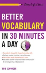 Better Vocabulary in 30 Minutes a Day (Better English Series) – Paperback – GOOD