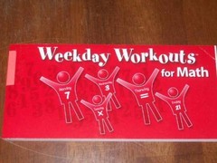 Weekday Workouts for Math, – Paperback, by McGraw Hill; Devine – Very Good