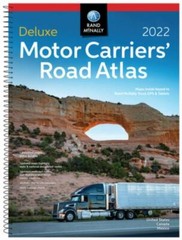 2022 Deluxe Motor Carriers’ Road Atlas by Rand McNally (2021) US, Canada & Mexic