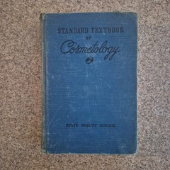 Standard Textbook of Cosmetology Professional Beauty College Hardcover 1958