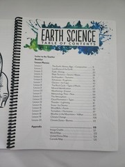 Gather Round Homeschool Earth Science Teacher’s Guide Spiral Bound Book Colorful