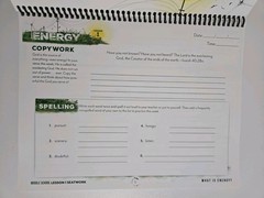 Gather Round Homeschool – Energy – Middle School SeatWork Journal Manuscript NEW