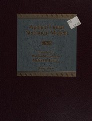 Applied Linear Statistical Models Hardcover