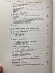Impact of Research on Education : Some Case Studies by Patrick Suppes (hc 1978)