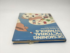 Designing Pictorial Symbols Nigel Holmes HC DJ 1985 1st Ed Mylar Ex-Library