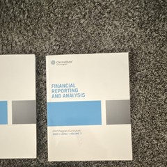 CFA Institute Program Curriculum 2020 Level I Box Set Paperback Finance