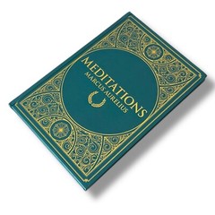Meditations by Marcus Aurelius Hardcover Collectible Deluxe Gift Decor Book