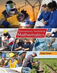 Elementary Technical Mathematics Dale Ewen