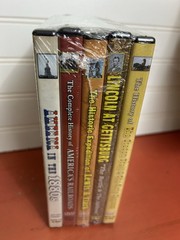 Lot of still sealed 5 American History DVD sets home school educational