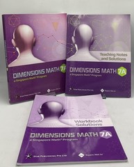 Dimensions Math 7A Star Publishing Singapore Math Workbook Paperback