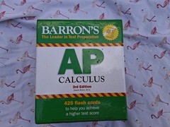 AP Calculus Flashcards Fourth Edition Review & Practice Sorting Ring