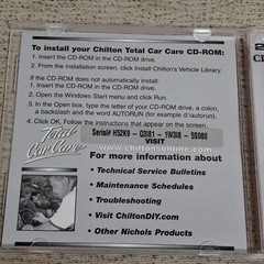 Chilton Total Car Care GM 1963-2000 Ver 1.0 Nichols Publishing 2 CD ROM