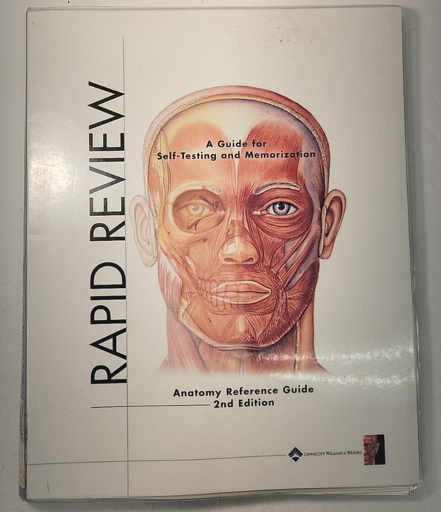 Rapid Review : Anatomy Reference Guide by Anatomical Chart Company Staff (2005,
