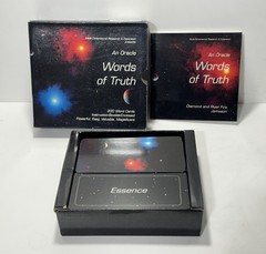 VINTAGE “Words of Truth: An Oracle” 200 Word Cards & Instruction Booklet 1991