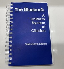 The Bluebook A Uniform System of Citation by Columbia Law Review Court Lawyer