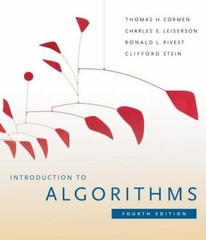 Introduction to Algorithms, fourth edition by Cormen, Thomas H., Leiserson, Cha