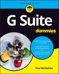 G Suite for Dummies by Paul McFedries (2020, Trade Paperback)