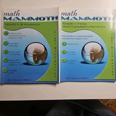 Math Mammoth Grade 1-B Worktext & Tests