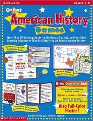 Great American History Games – Lorraine Hopping-Egan, 9780439111041, paperback