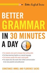 Better Grammar in 30 Minutes a Day (Better English series) – paperback Immel…
