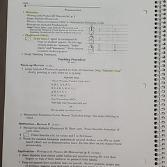 Abeka K5 Manuscript Writing Curriculum Lesson Plans Fifth Edition