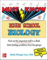 Must Know High School Biology – 1260454347, Kellie Ploeger Cox, paperback