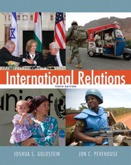 International Relations – Joshua S Goldstein, 9780205059577, paperback