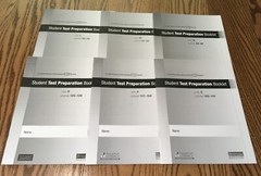 FOUNTAS & PINNELL LLI RED SYSTEM / STUDENT TEST PREP BOOKLET / COMPLETE SET OF 6