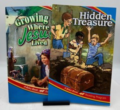 Abeka 2nd Grade 2c Hidden Treasure and 2i Growing Up Where Jesus Lived