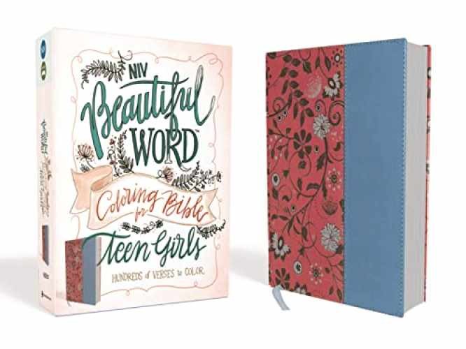 NIV, Beautiful Word Coloring – Imitation Leather, by Zondervan – Acceptable n