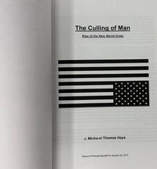 Rise of New World Order : Culling of Man J. Micha-el Thomas Hays Paperback Book