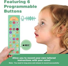 AAC Device for Autism: Portable Communication Aid with 23 Talking Buttons – E…