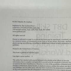 DBT Skills Training Handouts and Worksheets Second Edition Marsha M Linehan 2015