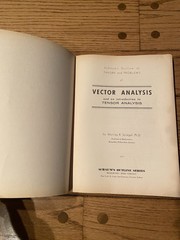 Schaum’s Outline Ser.: Schaum’s Outline of Vector Analysis -Murray R. Spiegel