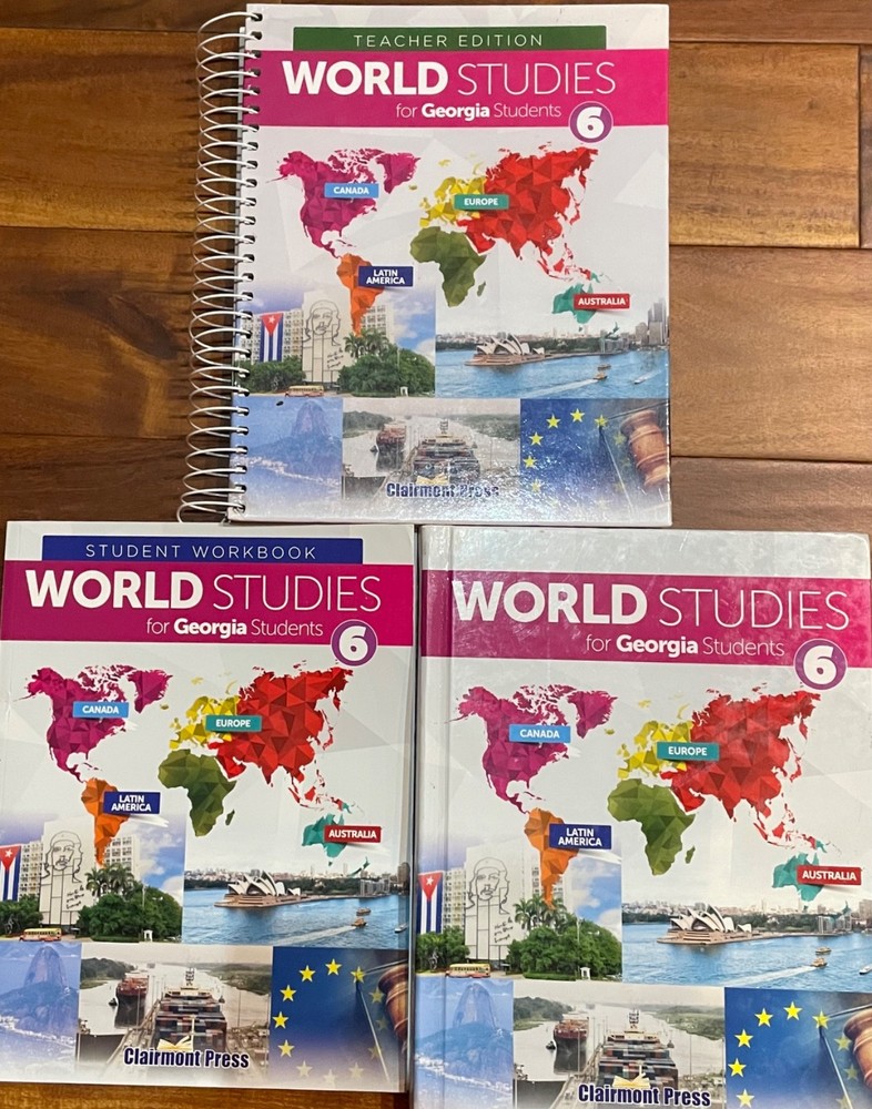 World Studies For Georgia Students 6 Textbook, Workbook & Teacher Edition