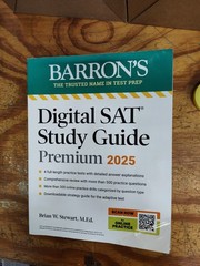 Barron’s Sat Prep Ser.: Digital SAT Study Guide Premium, 2025: 4 Practice Tests