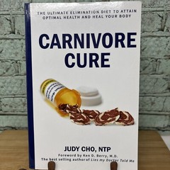 Carnivore Cure by Judy Cho Paperback Book Nutrition With Judy EUC Illustrated