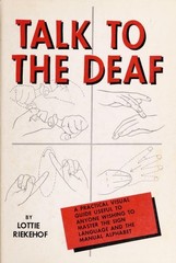 Talk to the Deaf by Riekehof, Lottie, Acceptable Book