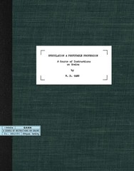 (1931 – 1956) A Course of Instruction on Grains by W.D. Gann – RARE Wall Street