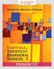 Essentials of Statistics for the Behavioral Sciences by Frederick Gravetter