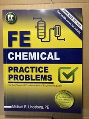 FE Chemical Practice Problems By Lindeburg PE, Michael R. – VERY GOOD 2016